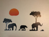 Elephant Wall Decal Safari