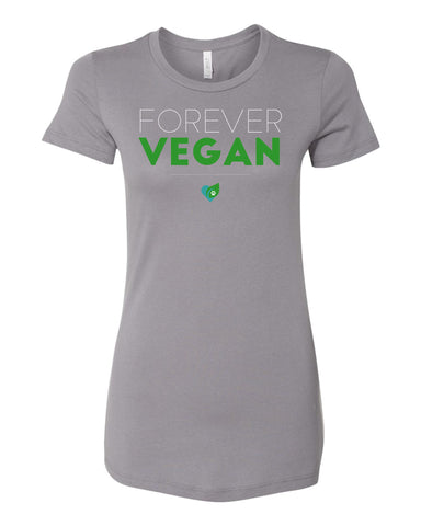 Forever Vegan Light Grey TShirt