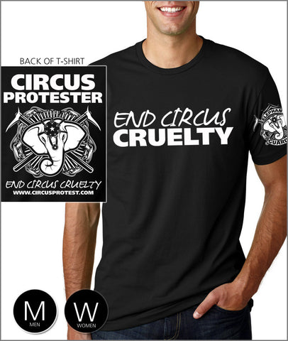Last Chance! "End Circus Cruelty" Elephant Guardian - T-Shirt