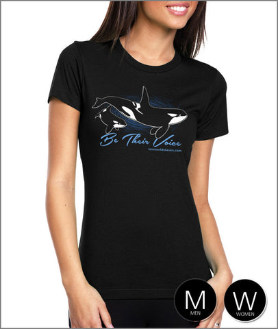"Be Their Voice" Orca t-shirt