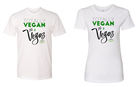 Vegas VegFest Totally Vegan TShirt White